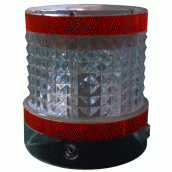 SH-HDL01R　太陽能反光燈頭 ( 紅色 )<P>點開大圖可看見閃爍效果