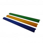 SH-PL60　PU發泡軟質防護條<P>規格：PU發泡材質 ( 顏色:黃/藍/綠/灰/紅/橘 )<P>約:寬6.3㎝*高6.3㎝、厚:1.7cm,長 100cm（誤差±5% ） 