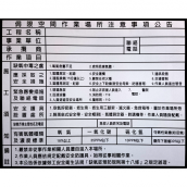 SH-GS7590PK 局限空間告示牌<br>
尺寸：90x75cm