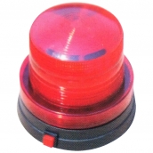 SH-L28　小型LED磁吸警示燈3V
 說明:
燈殼直徑9公分
3號電池2顆
紅 / 黃 / 藍 / 綠