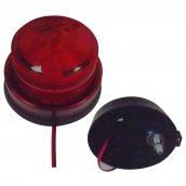 SH-L29　9顆LED小型哈雷燈
 說明:
約9cm，紅色LEDx9、12V、閃爍