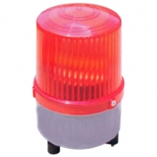SH-L25　中型LED警示燈
 說明:
燈殼直徑11公分,LED*9旋轉
紅 / 黃 / 藍 / 綠
AC 110V ~220V共用或 DC 12V~ 24V共用(AC或DC擇一型式)