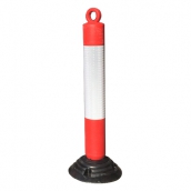 SH-SP76PE回復式防撞桿<br>
整體約:高75.5cm*直徑10cm*底盤26cm