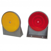 SH-D11A　鑄鋁式單斜座導標 ( 土地公 ) <p>說明：主體鑄鋁材質；雙平面；可搭配紅／黃反光片