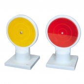 SH-D160　反光導標<p>說明：雙平面，可搭配紅／黃反光片